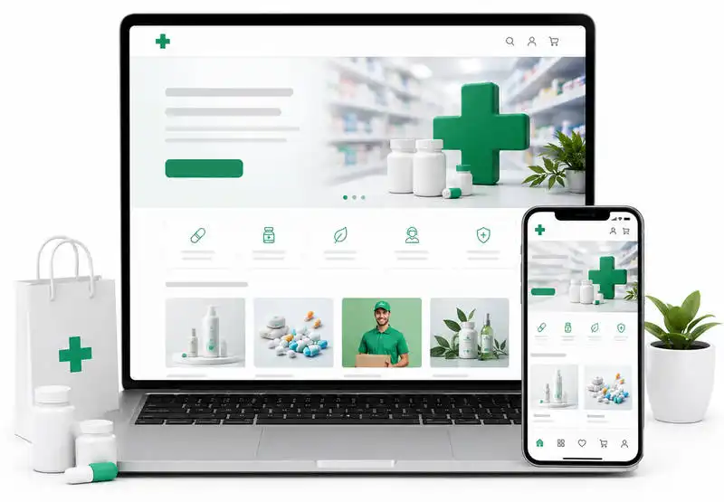 Diseño web responsive farmacias
