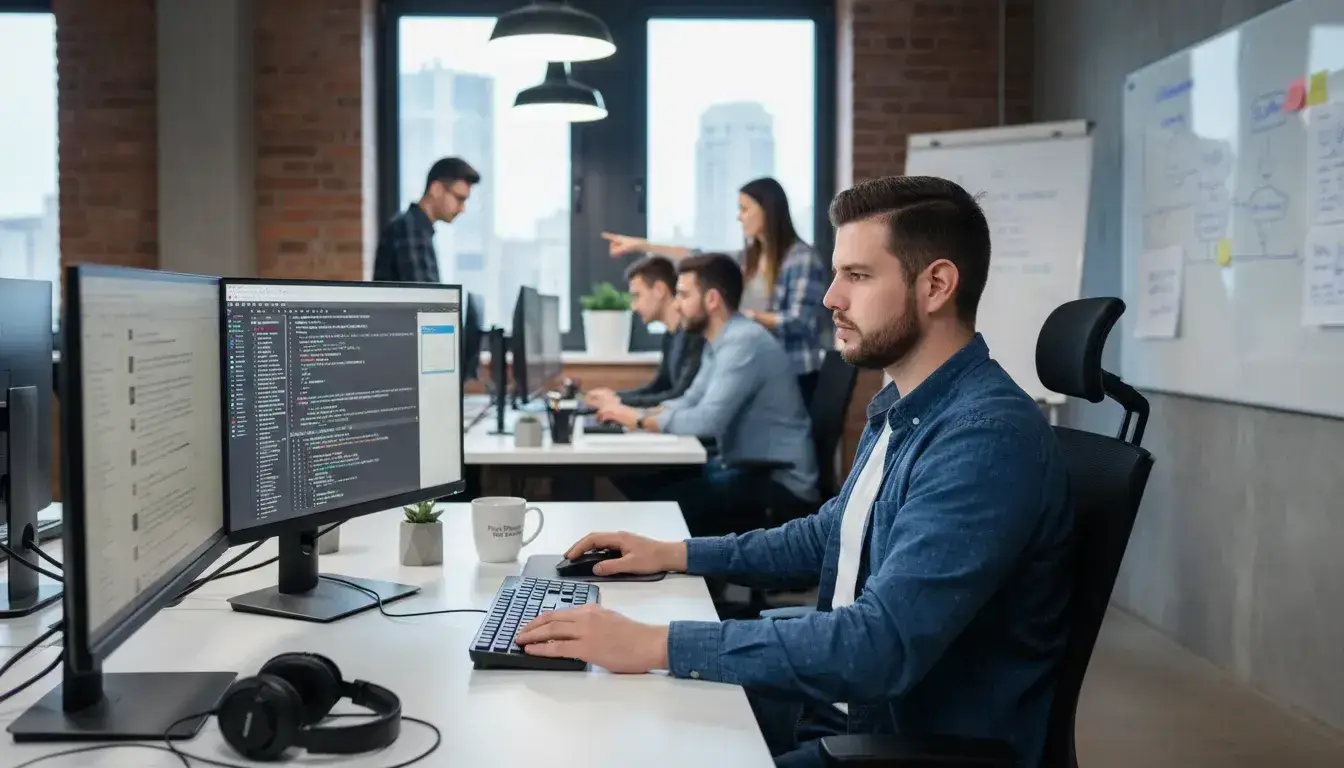 Soluciones Web 365 SL Juan Jesús Santos trabajando